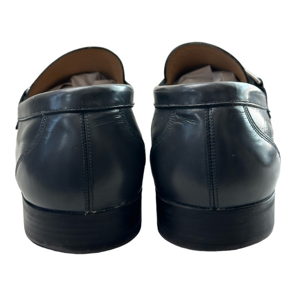 Bally Men's Colbar Patent Leather Gray Loafers Casual Shoes Size 9.5 D - Picture 5 of 9